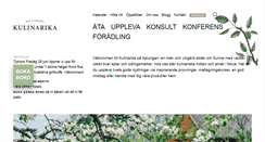 Desktop Screenshot of kulinarika.se