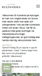 Mobile Screenshot of kulinarika.se